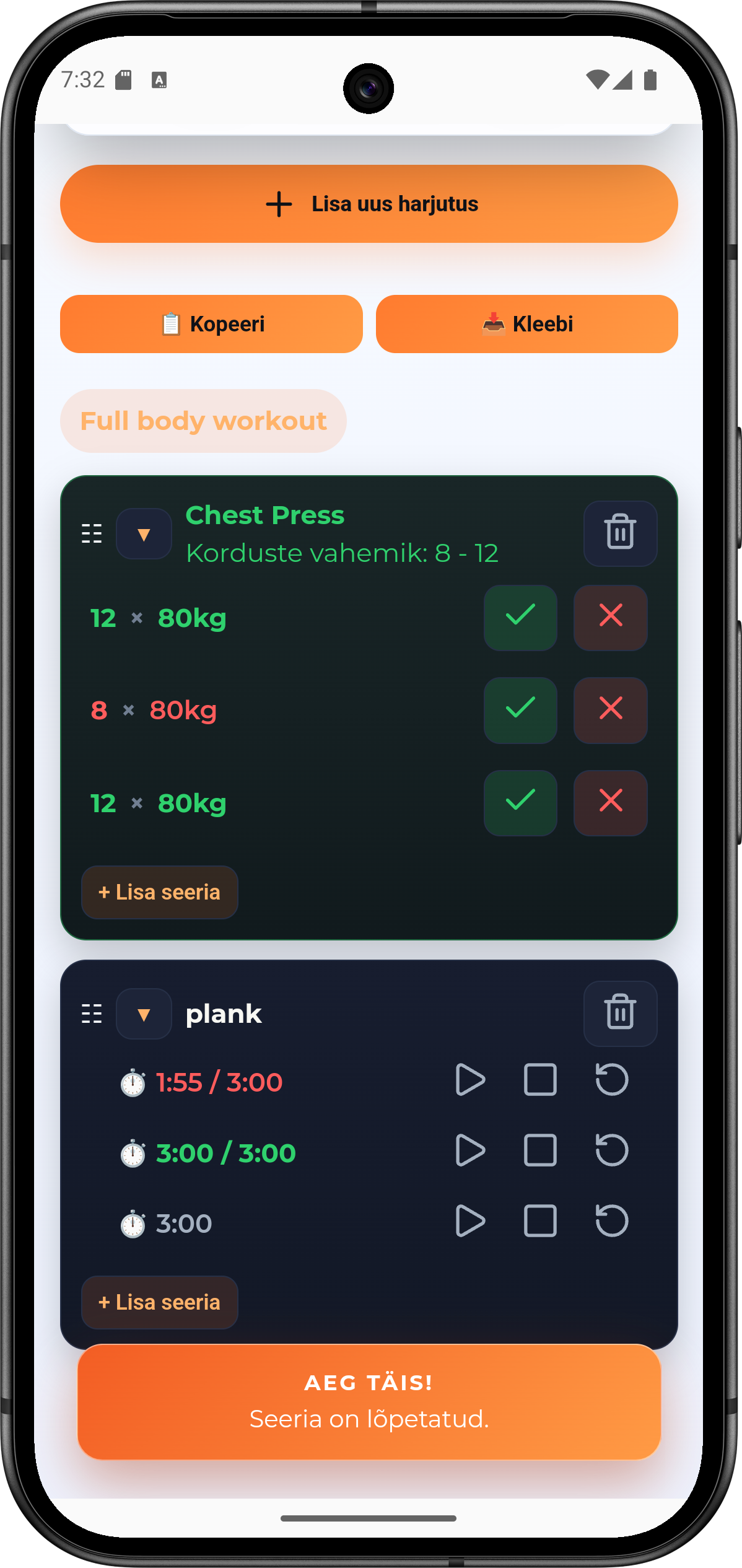 Trackerio mobiilirakendus
